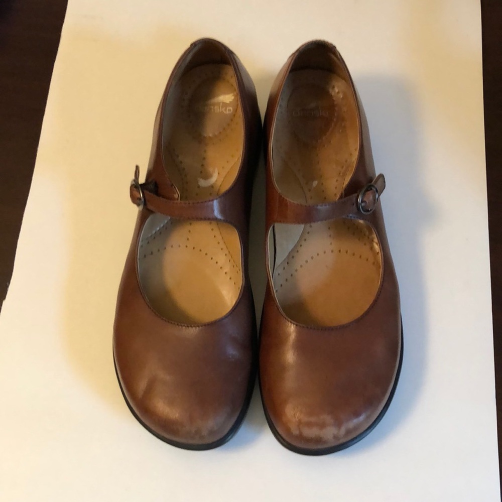 Dansko brown leather Maryjane’s